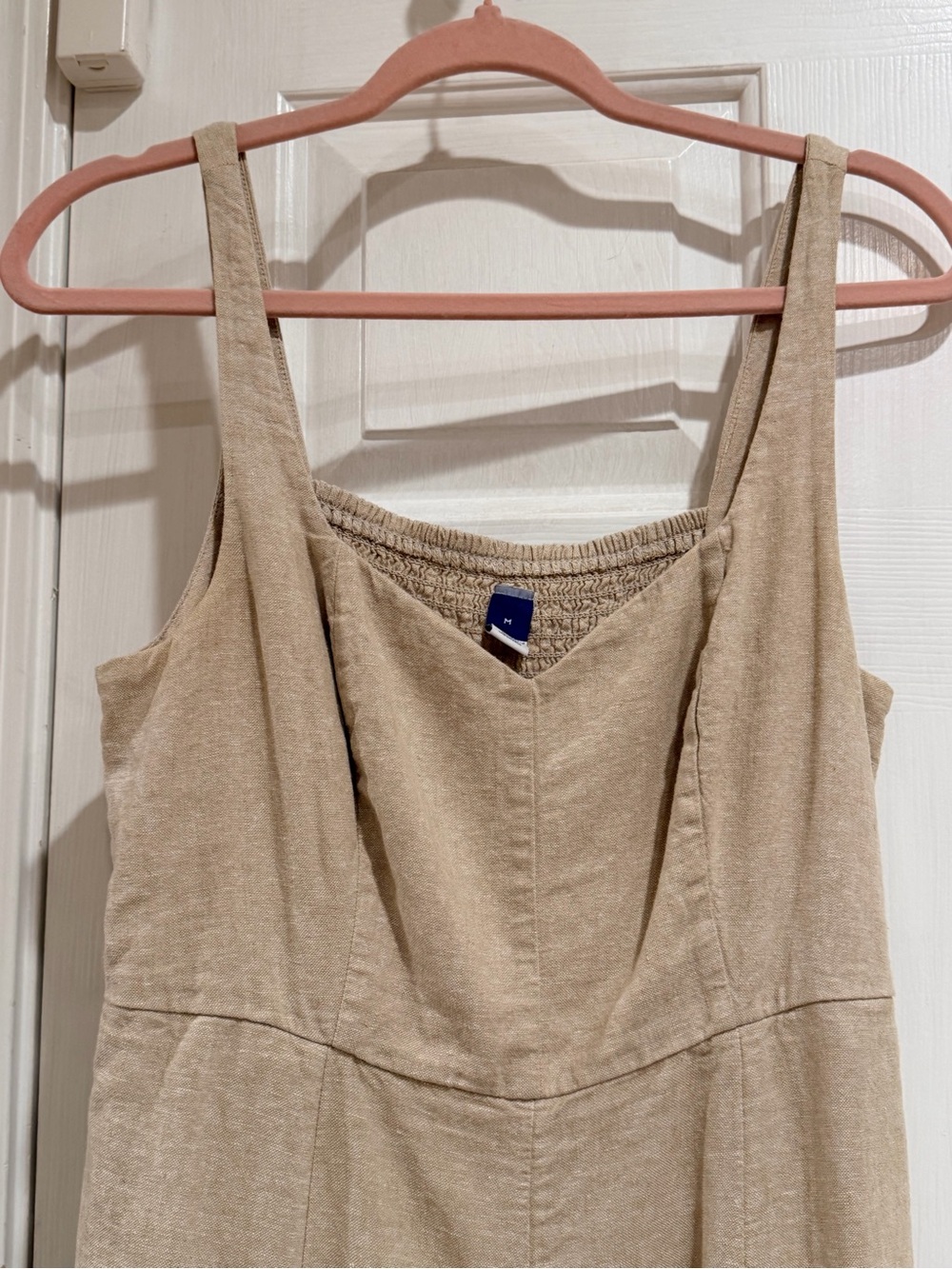Old Navy Beige Maxi Sundress - Picture 2 of 9